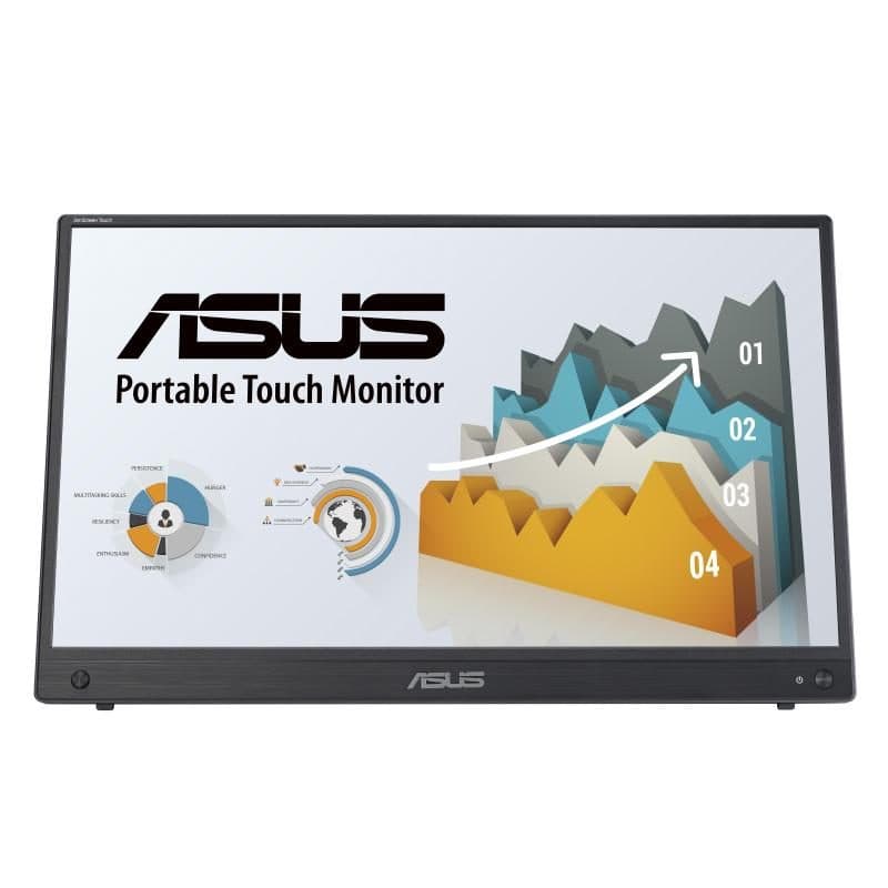 Monitor touch 15.6 pollici LED IPS 1920x1080 5ms HDMI USB-C - ASUS ZenScreen Touch MB16AHT