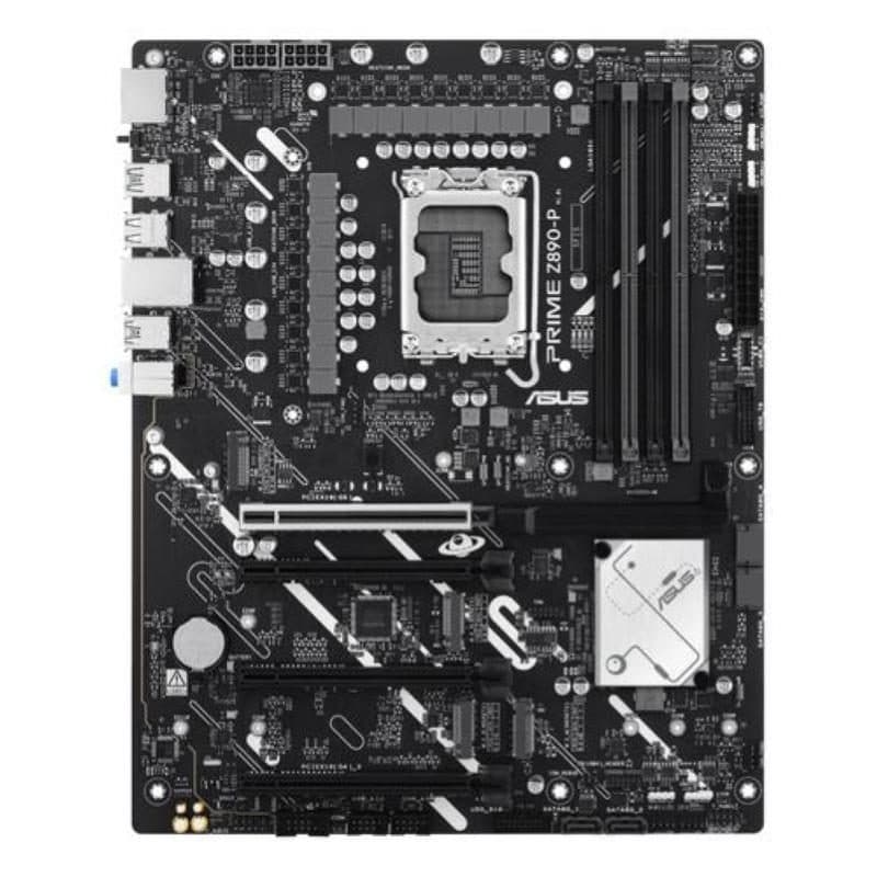 Scheda madre Intel Z890 ATX DDR5 PCIe 5.0 USB-C 20Gbps 4 slot M.2 Q-Release - ASUS Prime Z890-P