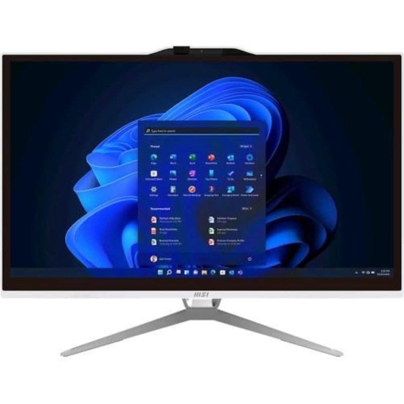 PC All-in-one 21.5 pollici Full HD touch screen Intel Pentium G7400 4GB RAM SSD 256GB Windows 11 Pro - MSI Pro AP222T 13M-007EU
