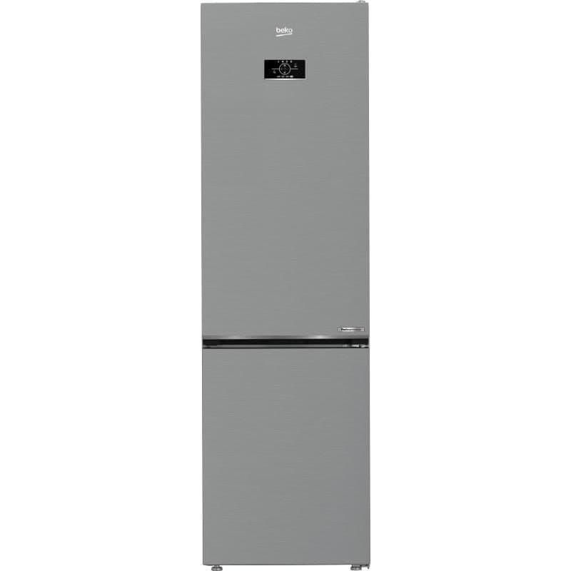 Frigorifero combinato Total No Frost 407 litri classe D metal look - Beko B5RCNE405HXB
