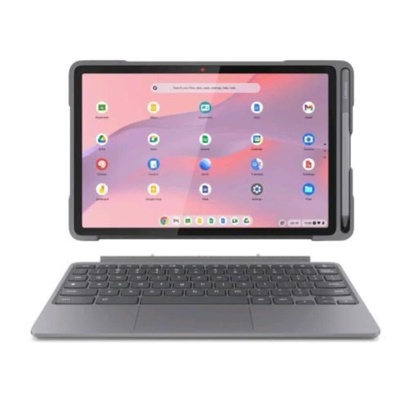 Chromebook 10.9 pollici touch screen MediaTek Kompanio 838 8GB RAM eMMC 64GB Chrome OS grigio - Lenovo Chromebook Duet