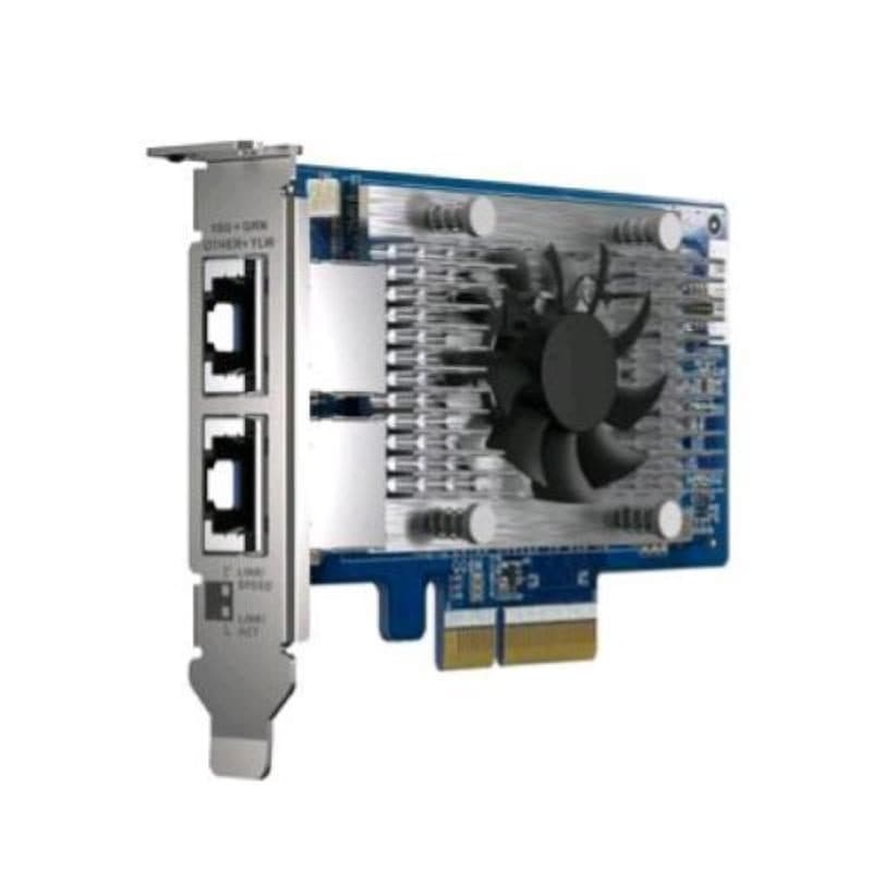 Scheda di espansione di rete PCIe Gen 3 10GbE dual-port - QNAP QXG-10G2T-X710