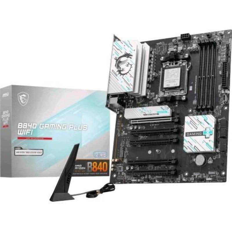 Scheda madre socket AM5 ATX DDR5 Wi-Fi 7 - MSI B840 Gaming Plus