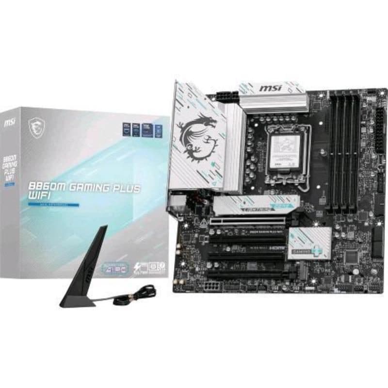 Scheda madre Intel B860 micro ATX LGA 1851 DDR5 Wi-Fi 7 - MSI B860M Gaming Plus