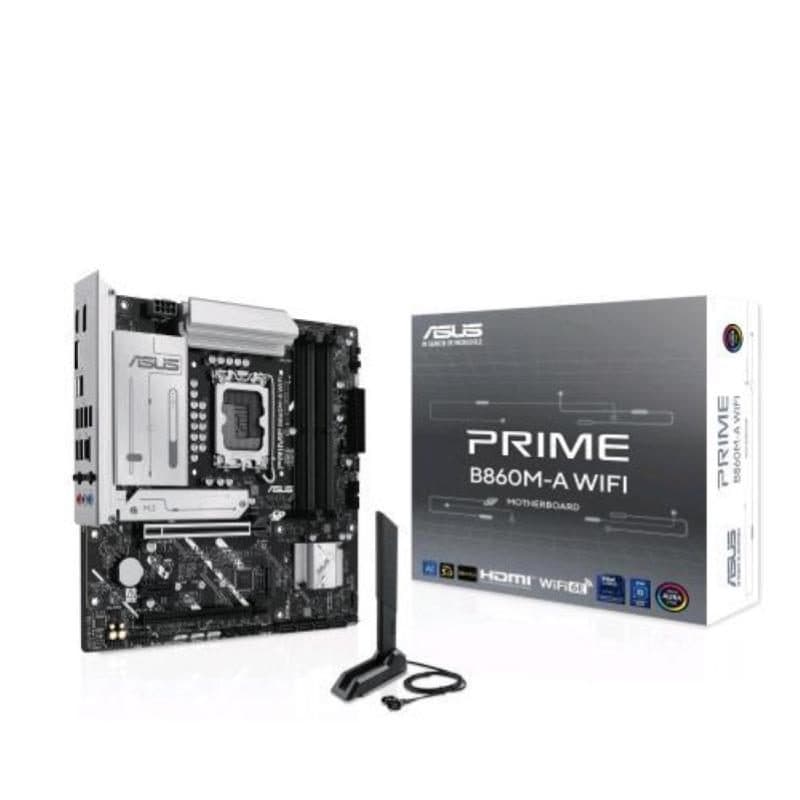 Scheda madre Intel B860 LGA 1851 (socket V1) micro ATX Wi-Fi 6E - ASUS Prime B860M-A WiFi