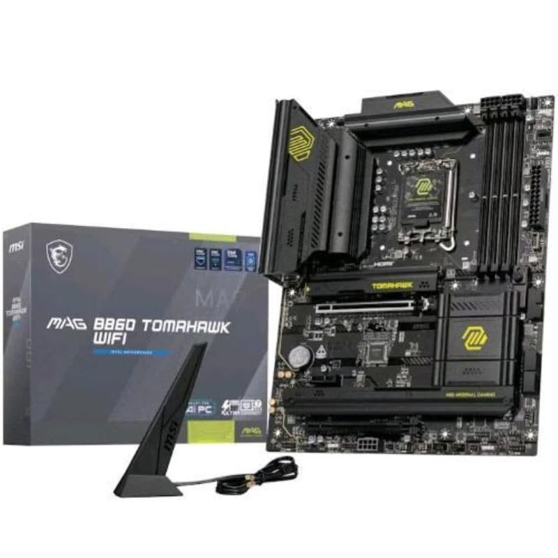 Scheda madre ATX LGA 1851 Intel B860 Wi-Fi DDR5 PCIe 5.0 - MSI MAG B860 Tomahawk