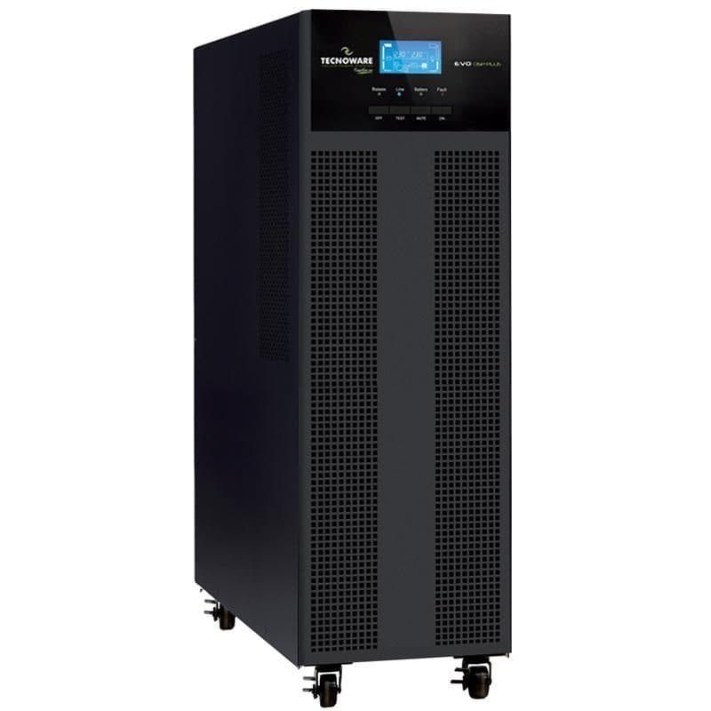 Gruppo di continuità UPS online 10 kVA tower con 16 batterie 12 Vdc 9 Ah - Tecnoware EVO DSP Plus