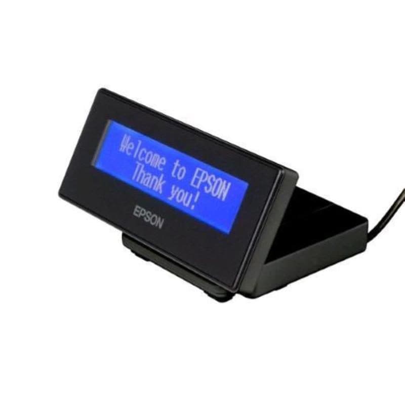 Display da tavolo VFD 2 linee x 20 colonne USB nero - Epson DM-D30 (111) A61CF26111