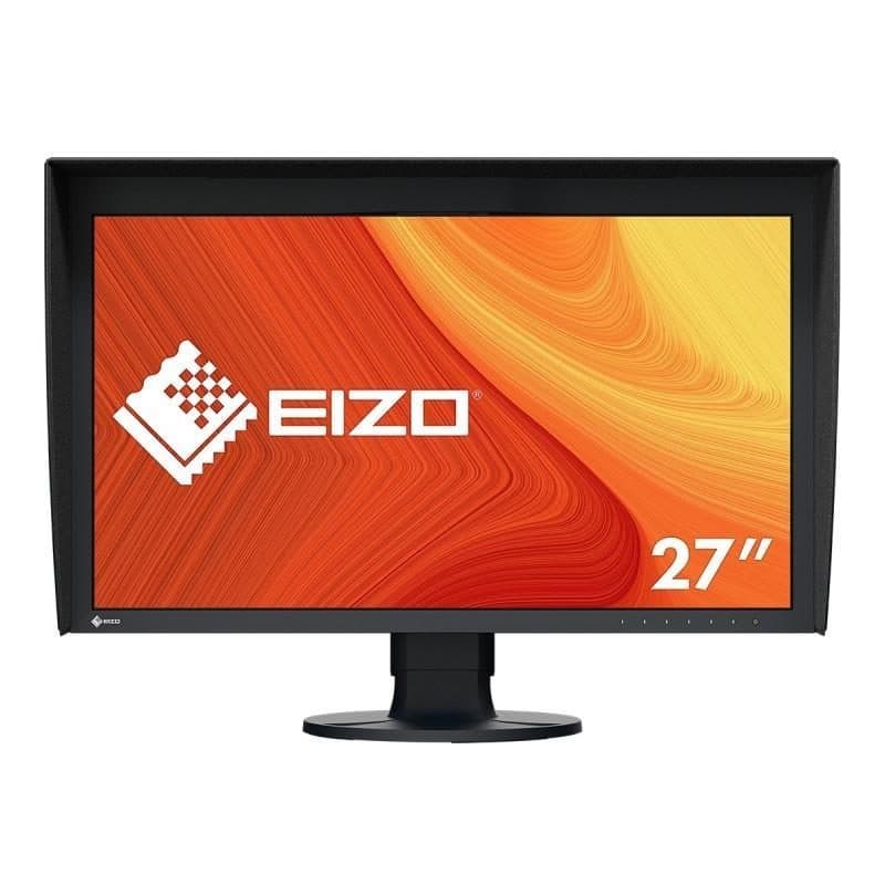 Monitor 27 pollici LED IPS 16:9 2560x1440 400 cd/m² 99% Adobe RGB, software di calibrazione incluso, pivot - EIZO