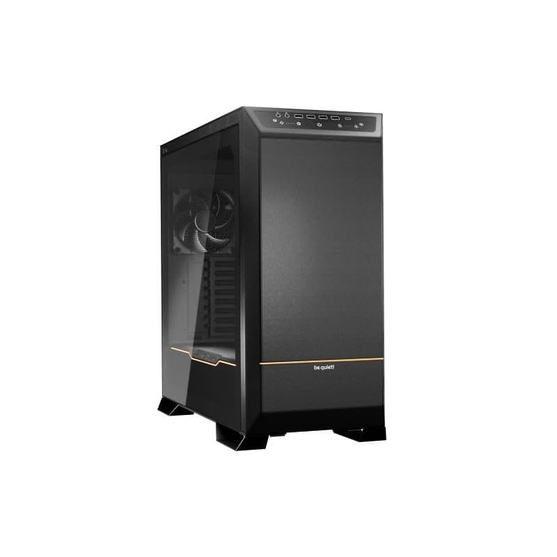Case max airflow con 3 ventole Silent Wings 4 PWM, ARGB, layout invertito - be quiet! Dark Base Pro 901
