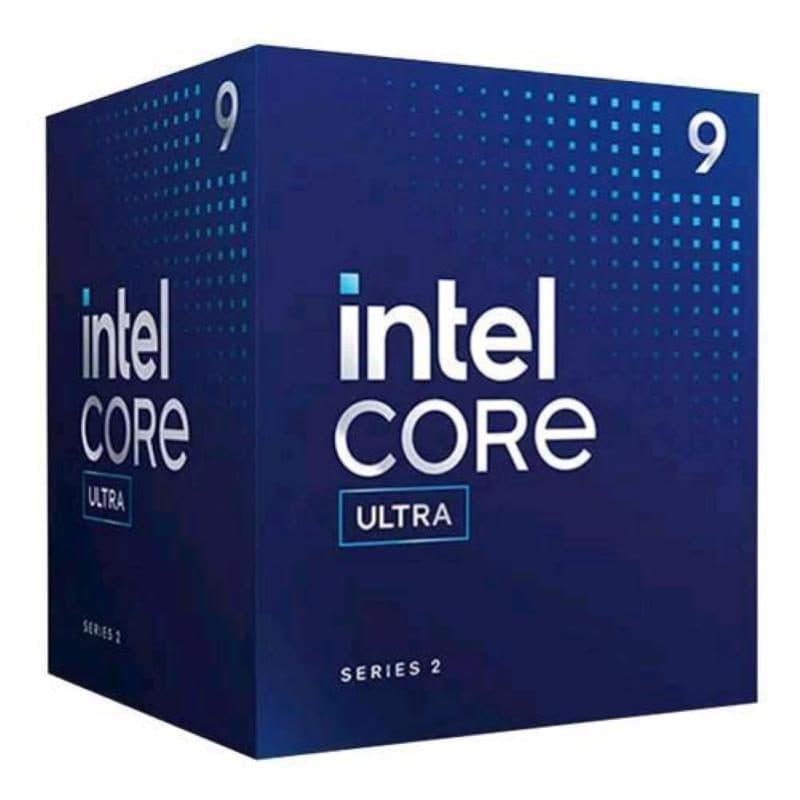 Processore 24 core 2.5-5.6 GHz turbo cache 36 MB LGA 1851 65 W Intel Graphics, box senza ventola - Intel Core Ultra 9 285