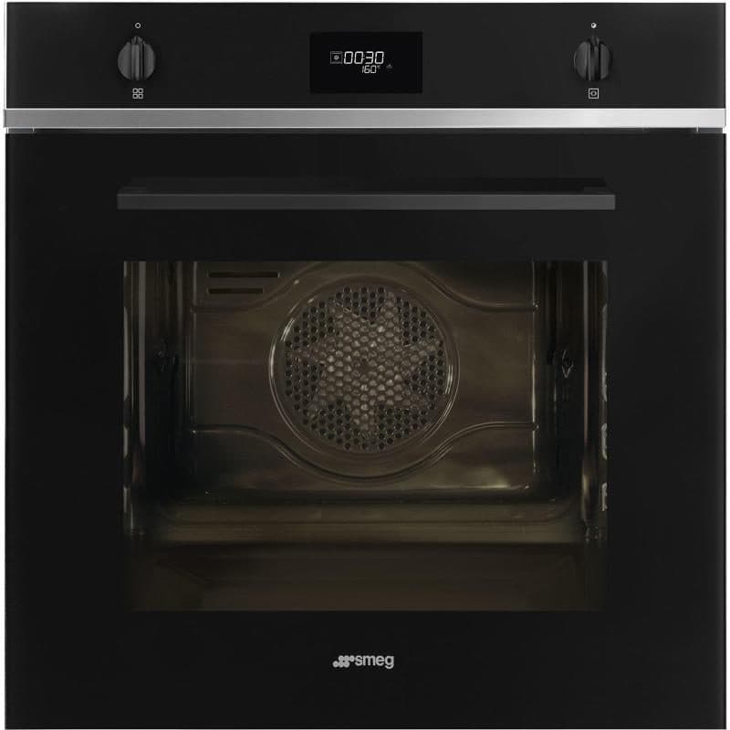 Forno termoventilato pirolitico 70 litri classe A estetica Selezione nero - Smeg SFP6401TB