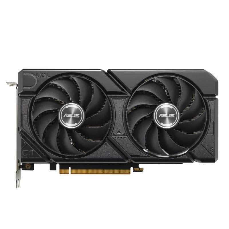Scheda grafica Radeon RX 7600 OC Edition 8GB GDDR6 PCIe 4.0 dual fan, 1 x HDMI, 3 x DisplayPort - ASUS DUAL-RX7600-O8G-EVO