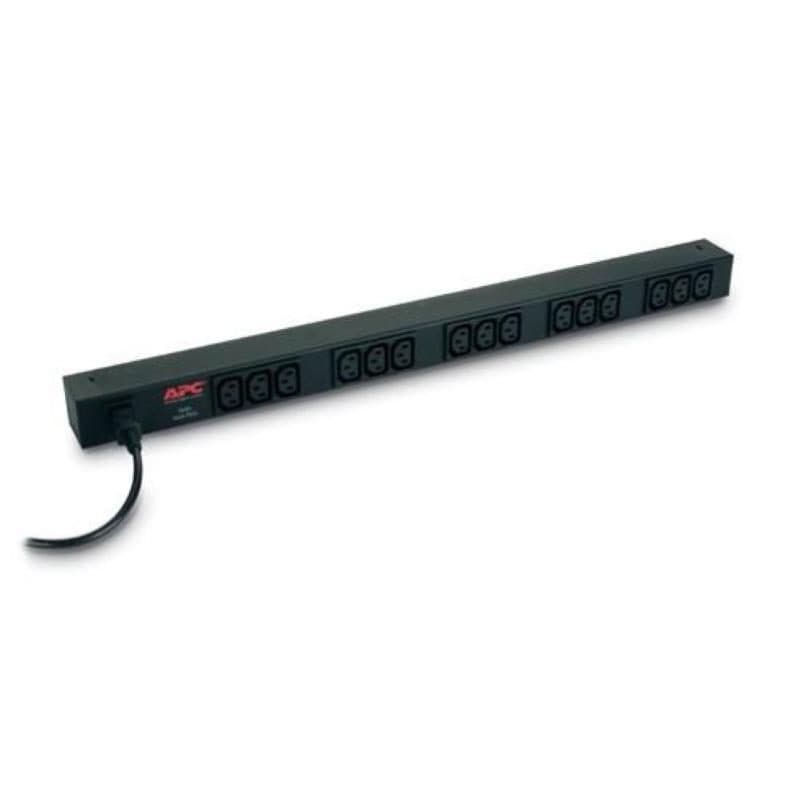 Unità di distribuzione dell'energia PDU rack Zero U 10A 230V 15 prese AC nero - APC Rack PDU Basic