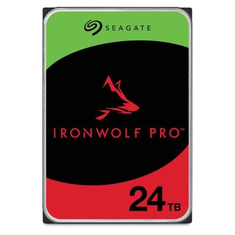 Disco rigido interno 3.5 pollici 24 TB SATA III - Seagate IronWolf Pro ST24000NT002
