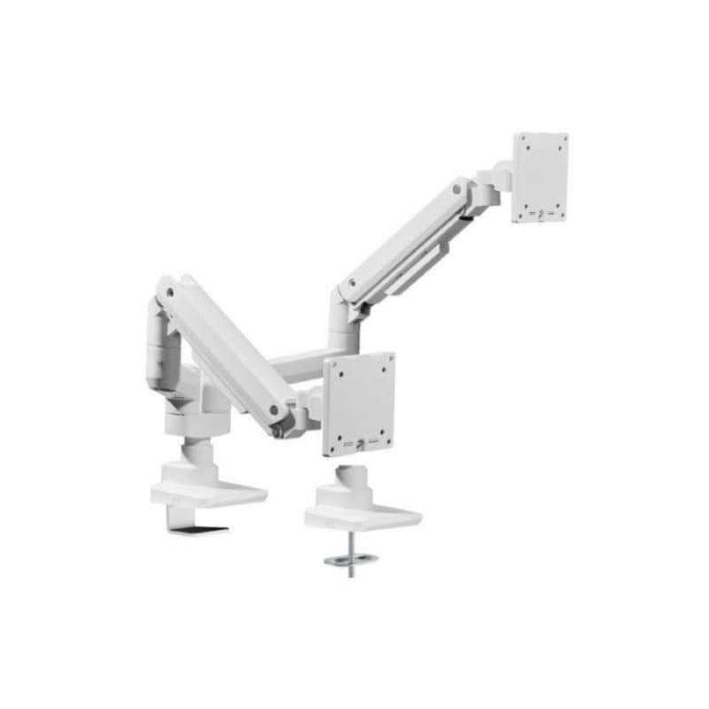 Supporto da tavolo heavy duty per 2 monitor da 17 a 35 pollici bianco - modello 650183