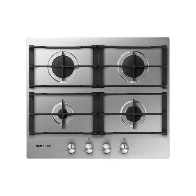 Piano cottura a gas 4 fuochi in acciaio inox - Samsung NA64H3010AS