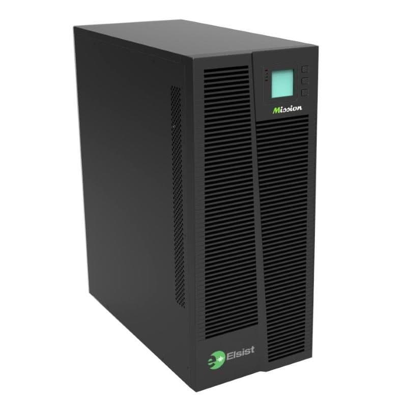 Gruppo di continuità UPS online 6000 VA/5400 W tower con LCD, autonomia 12 min - Elsist Mission 6000VS
