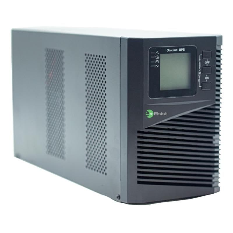 Gruppo di continuità UPS online 10.000 VA/9000 W tower con LCD, autonomia 7 min - Elsist Mission 10000VS