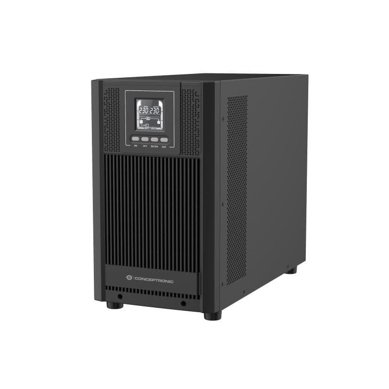 Gruppo di continuità UPS doppia conversione online 3 kVA 2700 W con 5 prese AC - Conceptronic ZEUS52E3K