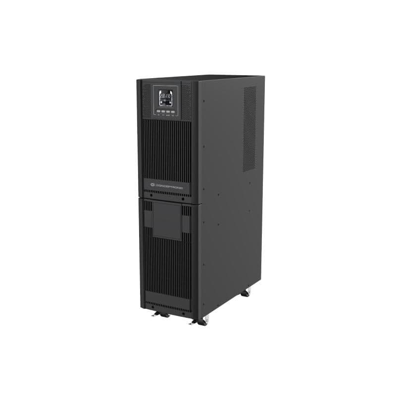 Gruppo di continuità UPS online tower IEC 6000 VA/5400 W, HID USB, EPO, batteria 7000 mAh 12V/84Wh - Conceptronic ZEUS52E6K
