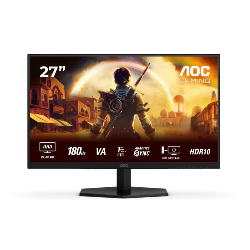 Monitor gaming 27 pollici VA 180 Hz 2560x1440 - AOC