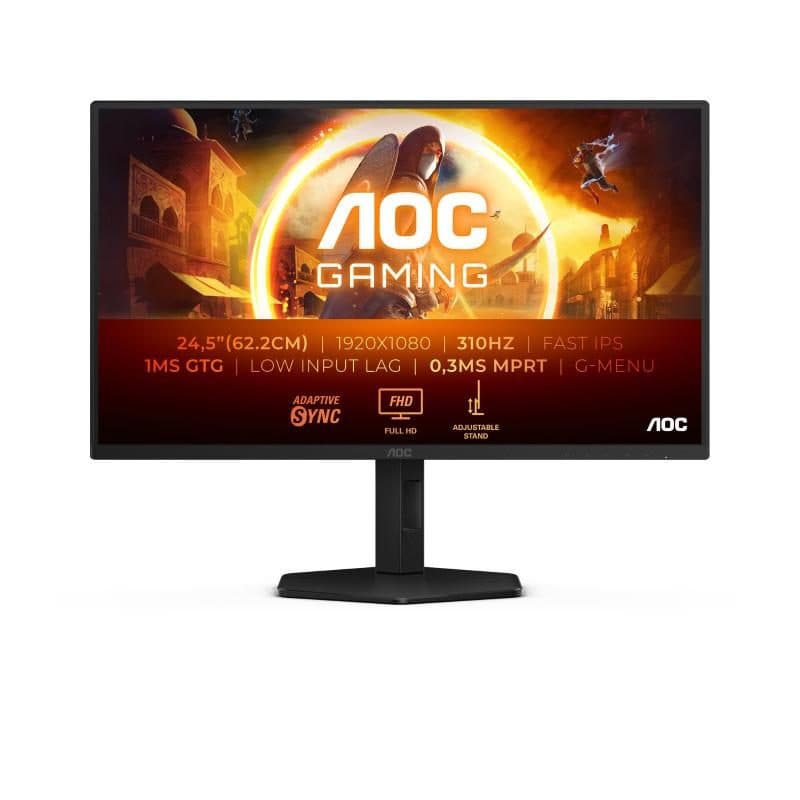 Monitor gaming 25 pollici IPS 300 Hz regolabile - AOC