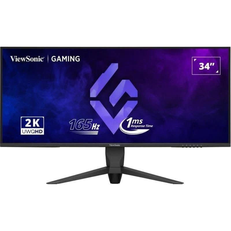 Monitor 32 pollici VA 3440x1440 165 Hz 1 ms, 2 x HDMI, DP, regolabile in altezza - ViewSonic VX3480-2K-PRO