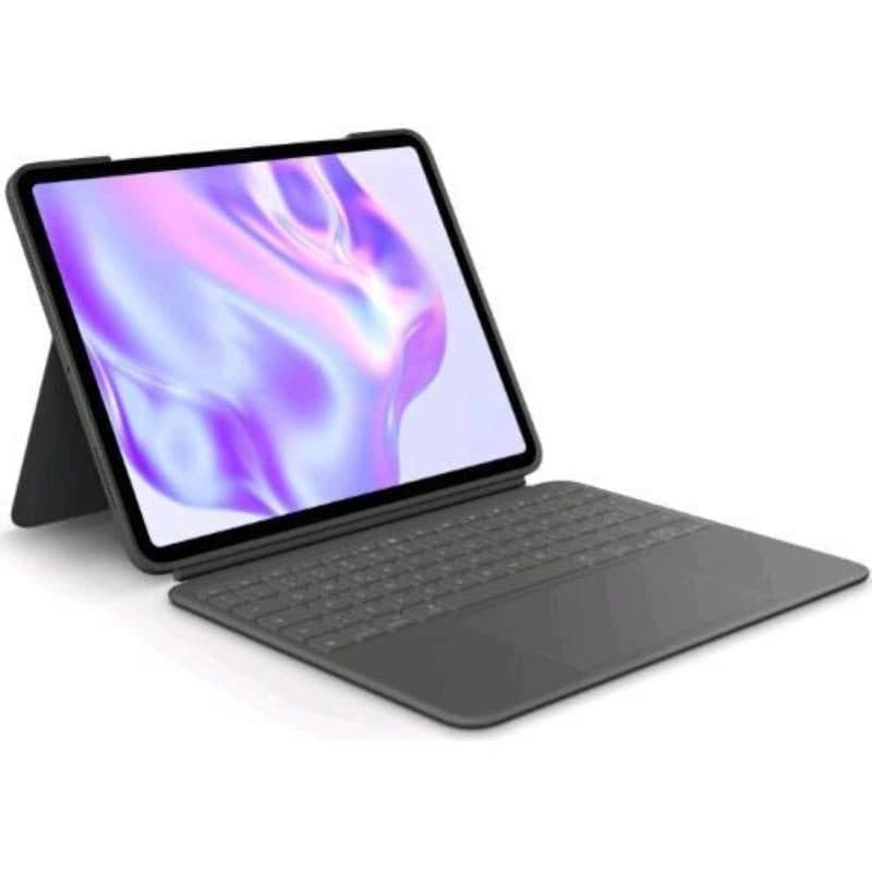 Custodia con tastiera per iPad Pro 11 (M4) grafite - Logitech Combo Touch