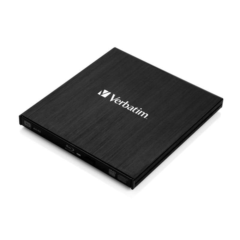 Masterizzatore esterno Blu-ray slimline RW USB 3.0 nero - Verbatim