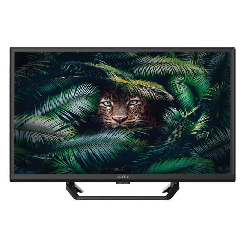 TV 24 pollici HD Ready T2/S2/C con stand centrale 220/12V - Strong