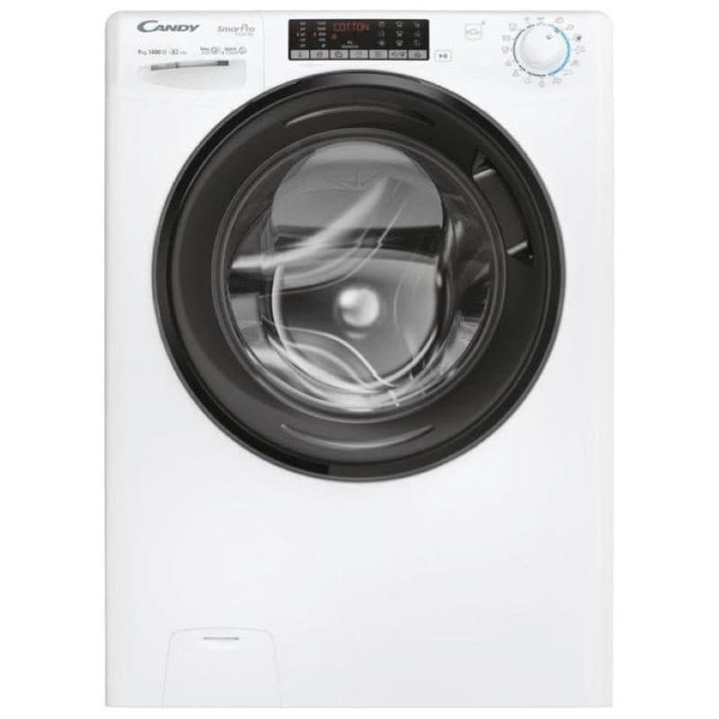 Lavatrice a caricamento frontale 9 kg classe A profondità 53 cm 1400 giri inverter vapore - Candy CSO 496TWMB6-1-S