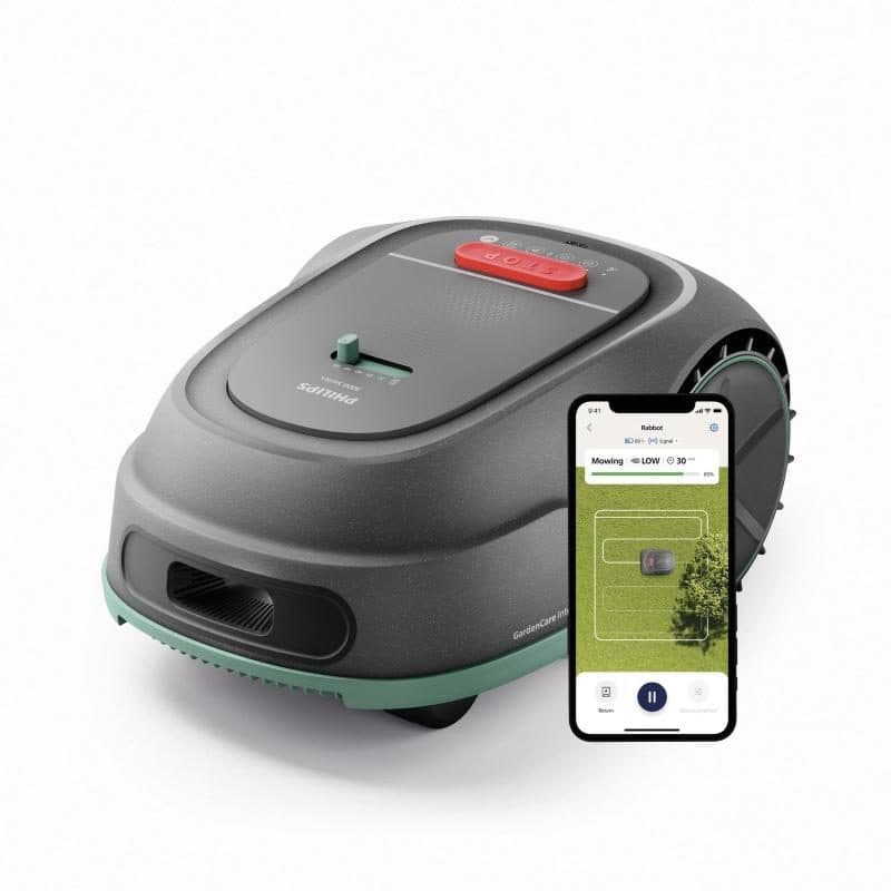 Robot tagliaerba automatico con GPS e sensore pioggia, autoportante - Philips