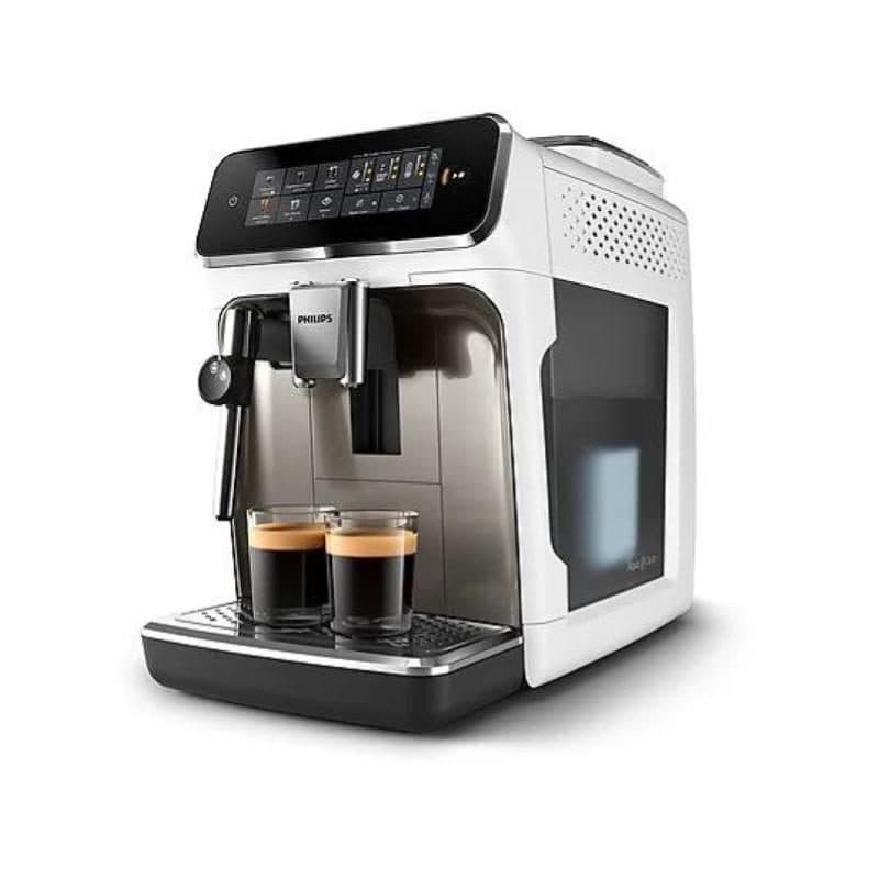 Macchina per caffè automatica argento e bianco - Philips Serie 3 EP3323/90