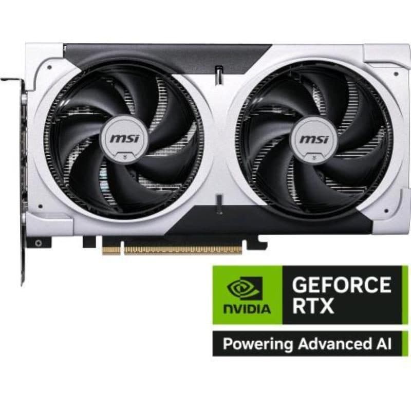 Scheda grafica 8GB GDDR7 architettura Blackwell per gaming PC - MSI RTX 5060 Ti Ventus 2X