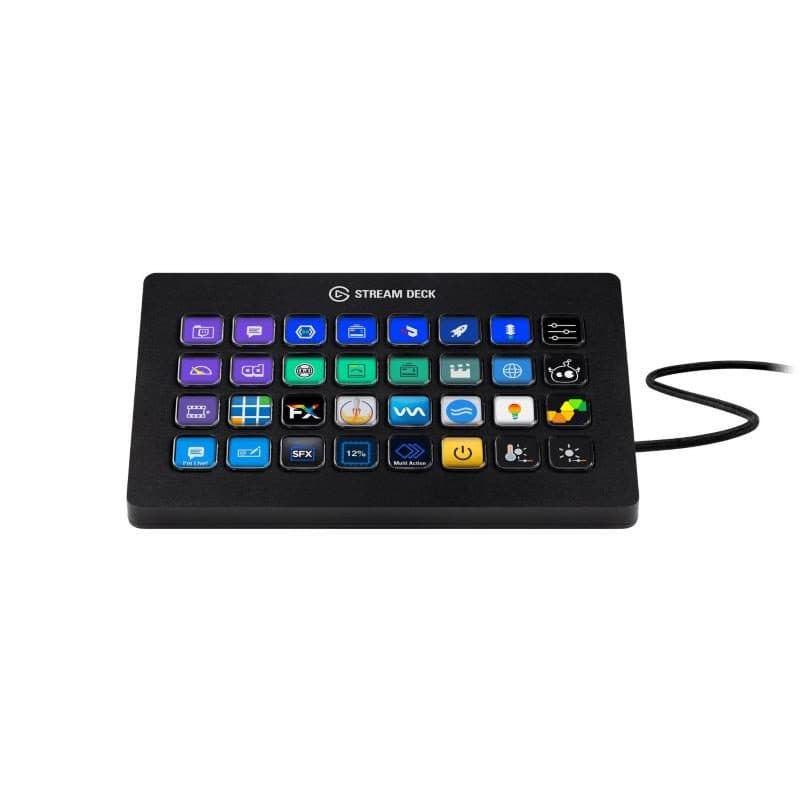 Controller per creazione di contenuti in diretta con 32 tasti LCD personalizzabili - Elgato Stream Deck XL