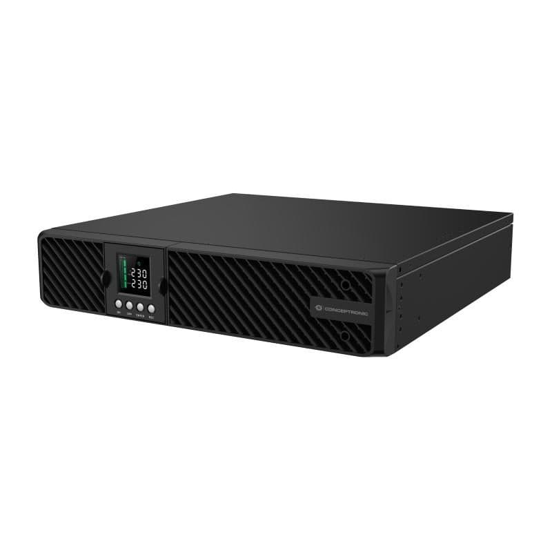 Gruppo di continuità UPS 1.000 VA/1.000 W, RS-232, 8 prese AC con accoppiatore C13 programmabili, nero - Conceptronic ZEUS51E1K
