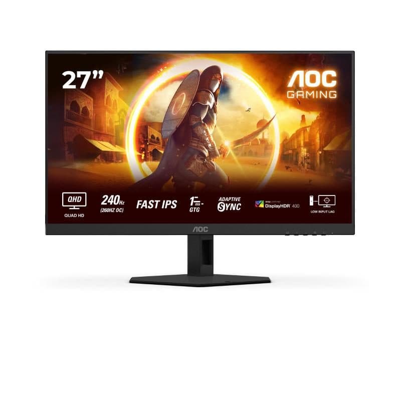 Monitor 27 pollici IPS 2560 x 1440 regolabile in altezza - AOC