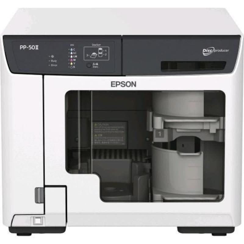 Masterizzatore e stampante per CD, DVD e Blu-ray USB 2.0 con software Total Disc Maker - Epson Discproducer PP-50II