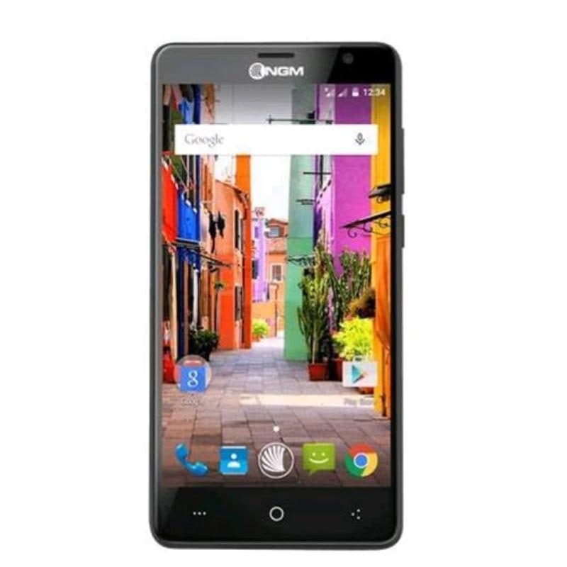 Smartphone Dual SIM 5.5 pollici IPS HD curvo 16GB RAM 3GB 4G LTE titanio con cover aggiuntiva - NGM You Color P552