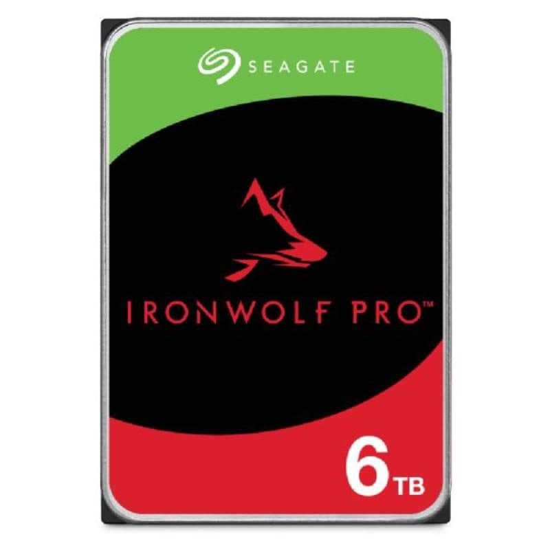 Hard disk 6TB 3.5 pollici SATA 3 per NAS 7200 rpm cache 256MB - Seagate IronWolf Pro ST6000NT001
