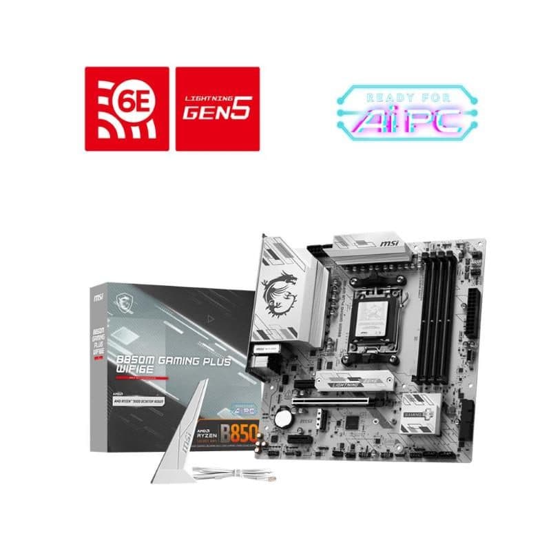 Scheda madre - MSI B850M Gaming Plus WiFi6E