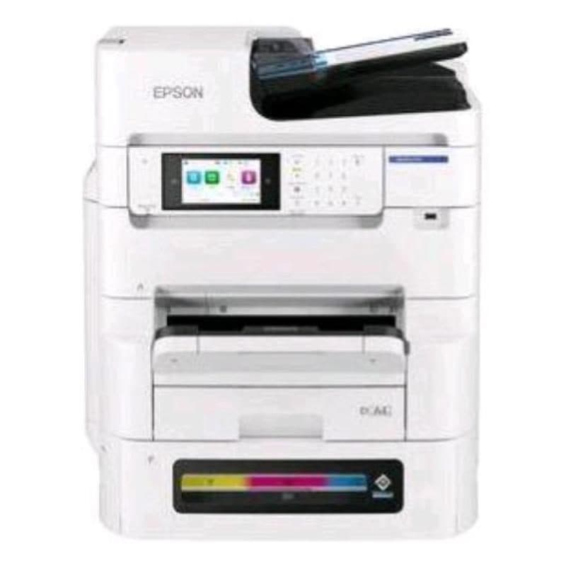 Stampante multifunzione a colori inkjet A3+ Wi-Fi 26 ppm scanner ADF fax Gigabit LAN bianca - Epson WorkForce Pro EM-C8101RDWF