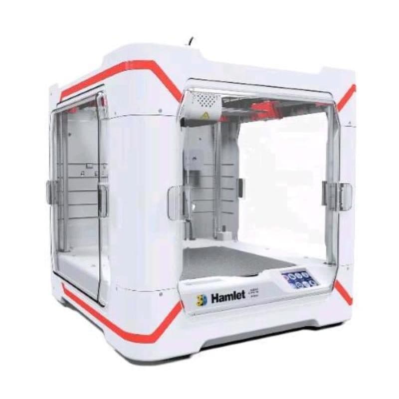Stampante 3D FDM per PLA, ABS e PETG 210 x 210 x 180 mm - Hamlet HP3DX200E