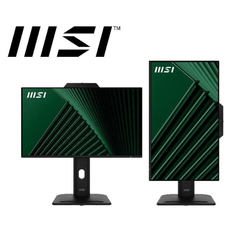 Monitor 27 pollici IPS Full HD 1 ms 120 Hz con webcam, pivot e dock - MSI PRO MP272PMG