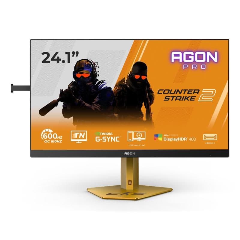 Monitor 24,1 pollici Full HD 600 Hz regolabile in altezza USB-C - AOC