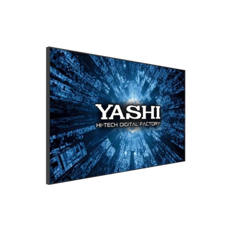 Monitor professionale signage 43 pollici 4K 3840 x 2160 550 cd/m² senza touch 4GB RAM 64GB Android 11 - Yashi Quadro