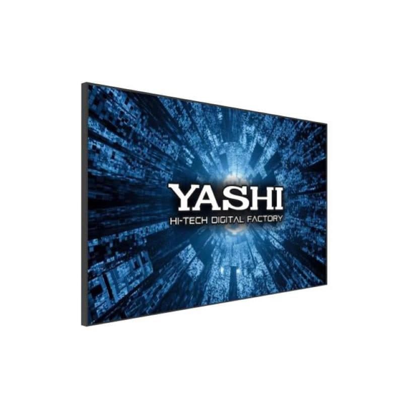 Monitor professionale signage 55 pollici 4K 3840 x 2160 550 cd/m² senza touch 4GB RAM 64GB Android 11 - Yashi Quadro