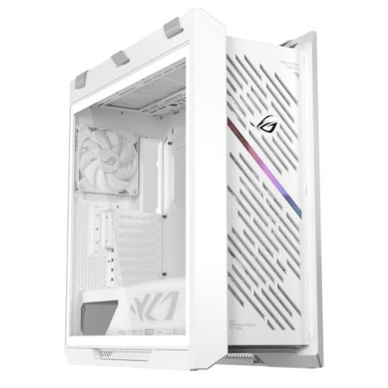 Case midi tower bianco in vetro temperato senza alimentatore E-ATX/ATX/mATX/Mini ITX - ASUS ROG Strix Helios II White Edition