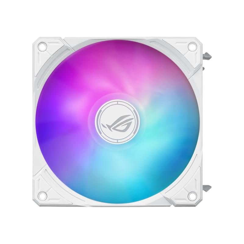 Raffreddamento a liquido per CPU Intel 1851/1700 e AMD AM5/AM4 White Edition - ASUS ROG Ryuo IV SLC 360 ARGB